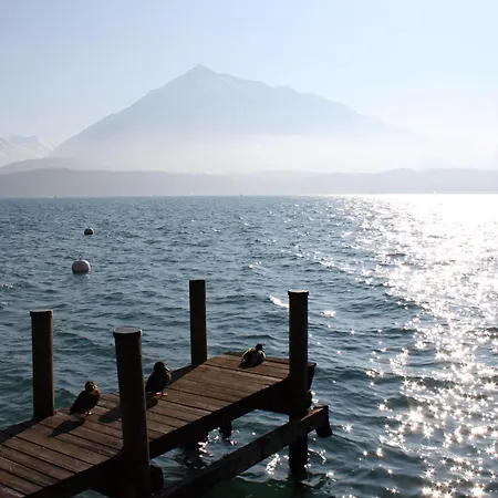 Eiger In See- Und Bergnaehe, Modern, Mit Balkon Und Aussicht Fuer 4 Gaeste Апартаменты
