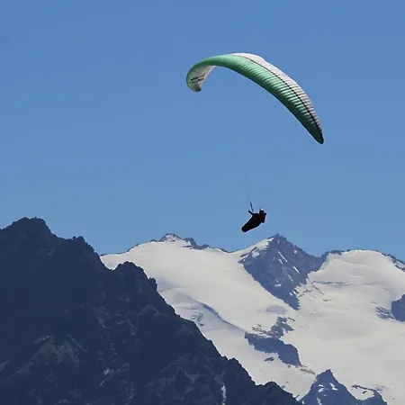 Eiger In See- Und Bergnaehe, Modern, Mit Balkon Und Aussicht Fuer 4 Gaeste Апартаменты