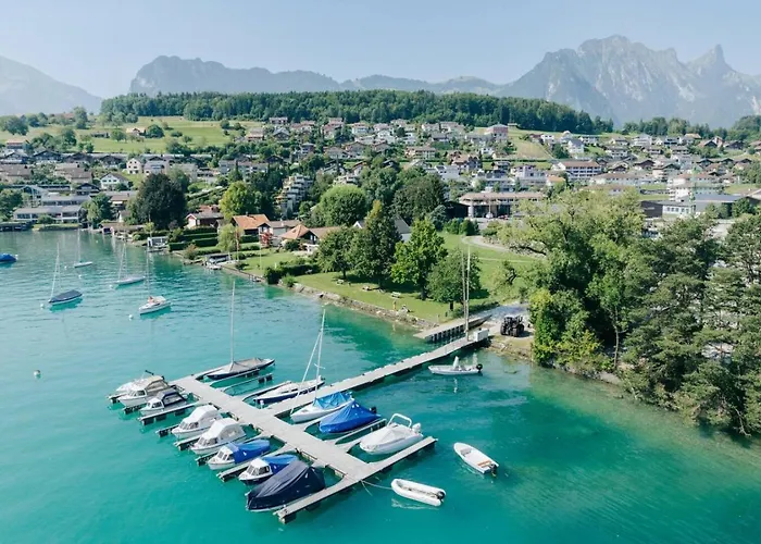 Eiger In See- Und Bergnaehe, Modern, Mit Balkon Und Aussicht Fuer 4 Gaeste *