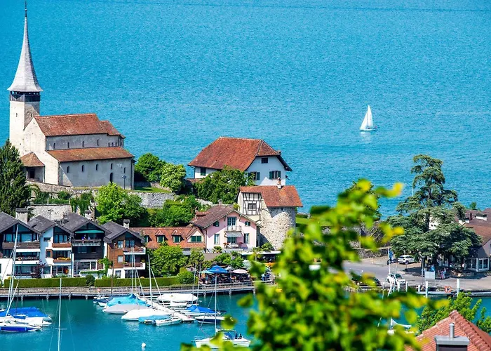Eiger In See- Und Bergnaehe, Modern, Mit Balkon Und Aussicht Fuer 4 Gaeste Апартаменты