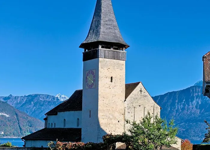 Eiger In See- Und Bergnaehe, Modern, Mit Balkon Und Aussicht Fuer 4 Gaeste דירה