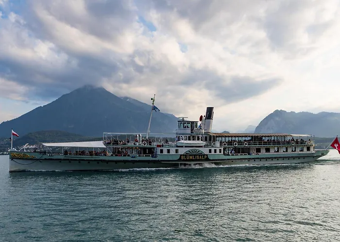 Eiger In See- Und Bergnaehe, Modern, Mit Balkon Und Aussicht Fuer 4 Gaeste דירה