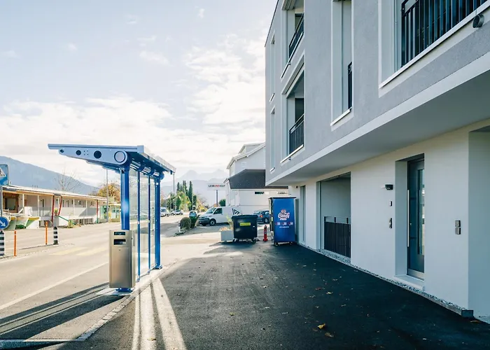 Eiger In See- Und Bergnaehe, Modern, Mit Balkon Und Aussicht Fuer 4 Gaeste שפיץ