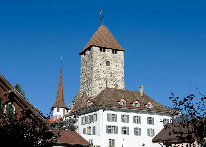 Eiger In See- Und Bergnaehe, Modern, Mit Balkon Und Aussicht Fuer 4 Gaeste Apartman Spiez